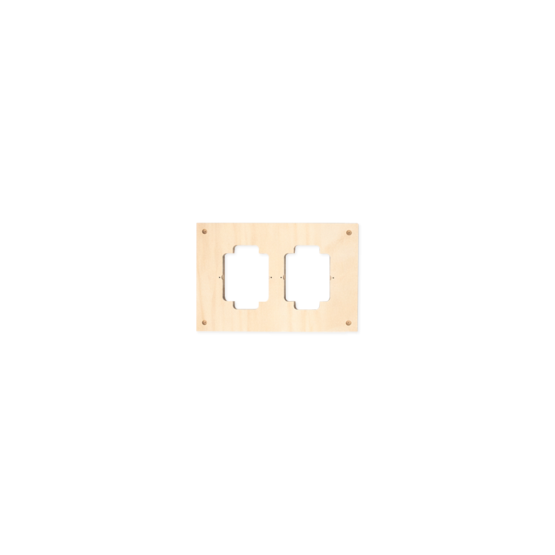 CLICK : The Modular System Plastic Cut-out Plywood