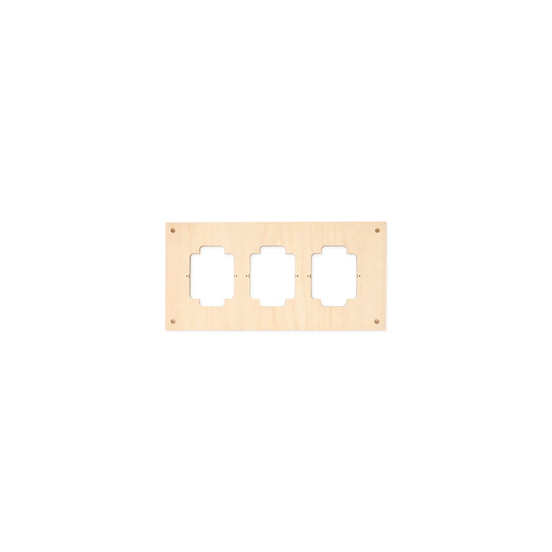 CLICK : The Modular System Plastic Cut-out Plywood