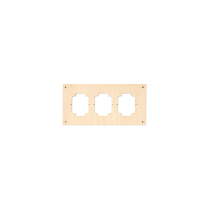 CLICK : The Modular System Plastic Cut-out Plywood