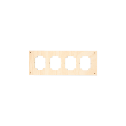 CLICK : The Modular System Plastic Cut-out Plywood